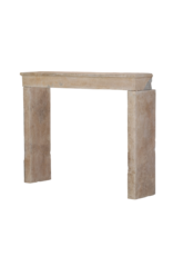 Maison Leon Van den Bogaert Elegant French Antique Fireplace Mantel with Decorative Details For Warm Atmosphere