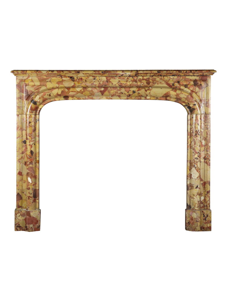 Maison Leon Van den Bogaert French Chic Marble Fireplace Surround