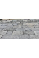 Raw Large Black Floor Tiles, Lot of 55 Square Meters - 550 Sq Feet
