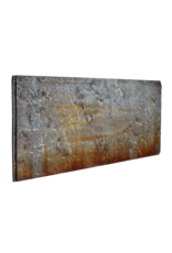 Maison Leon Van den Bogaert Tranches de marbre brun de Verdun ancien – 235 cm x 95 cm – épaisseur 2 cm