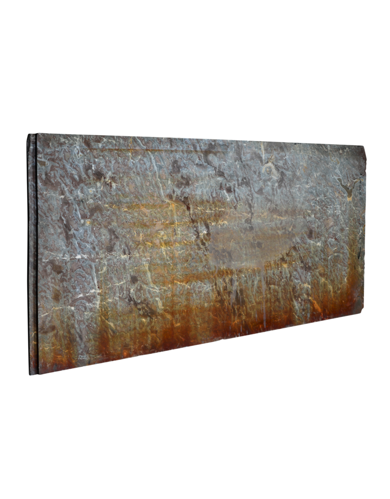 Maison Leon Van den Bogaert Tranches de marbre brun de Verdun ancien – 235 cm x 95 cm – épaisseur 2 cm