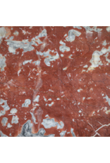 Maison Leon Van den Bogaert Antike rote Caunes-Marmorplatte – 208 × 167 cm bei 1,8 cm Stärke
