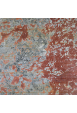 Maison Leon Van den Bogaert Antike rote Caunes-Marmorplatte – 208 × 167 cm bei 1,8 cm Stärke