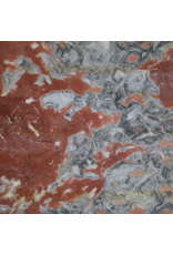 Maison Leon Van den Bogaert Losa De Mármol Francés Antiguo Rojo Grisáceo - 190 cm x 135 cm Grosor 1,5 cm