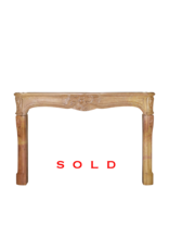 Classic French Regency Fireplace In Burgundian Corton Stone