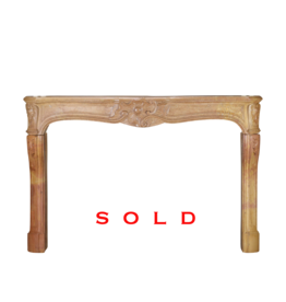 Cheminée Régence Classique En Pierre Corton