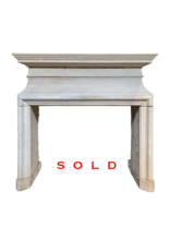 Maison Leon Van den Bogaert Rare Stone Fireplace