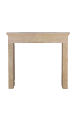 Maison Leon Van den Bogaert Charming 19th Century Petite French Fireplace Surround With Square Firebox Opening