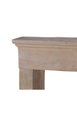 Maison Leon Van den Bogaert Charming 19th Century Petite French Fireplace Surround With Square Firebox Opening