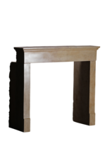 Maison Leon Van den Bogaert Charming 19th Century Petite French Fireplace Surround With Square Firebox Opening