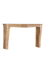 Maison Leon Van den Bogaert 18th‑Century Antique French Fireplace Surround in Burgundy Rose Hard-Stone Marble – Large, Reclaimed, Rare Color & Carving