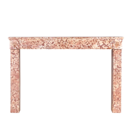 Maison Leon Van den Bogaert Rosé Marble Fireplace Surround 18th Century