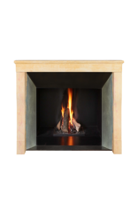 Maison Leon Van den Bogaert Authentic 19th Century French Stone Fireplace Surround | Antique Mantel