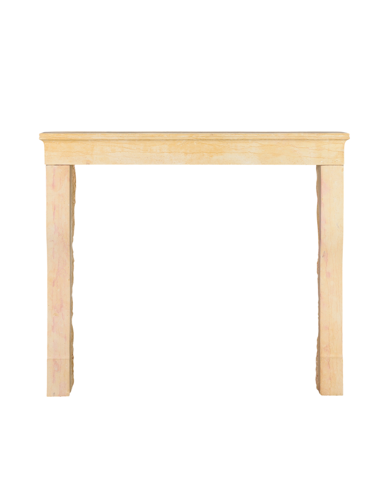Maison Leon Van den Bogaert Authentic 19th Century French Stone Fireplace Surround | Antique Mantel