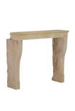 Maison Leon Van den Bogaert Authentic 19th Century French Stone Fireplace Surround | Antique Mantel