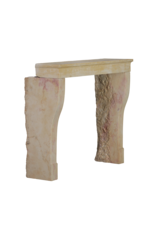 Maison Leon Van den Bogaert Authentic 19th Century French Stone Fireplace Surround | Antique Mantel