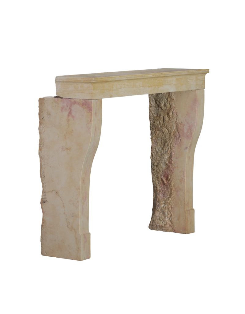 Maison Leon Van den Bogaert Authentic 19th Century French Stone Fireplace Surround | Antique Mantel