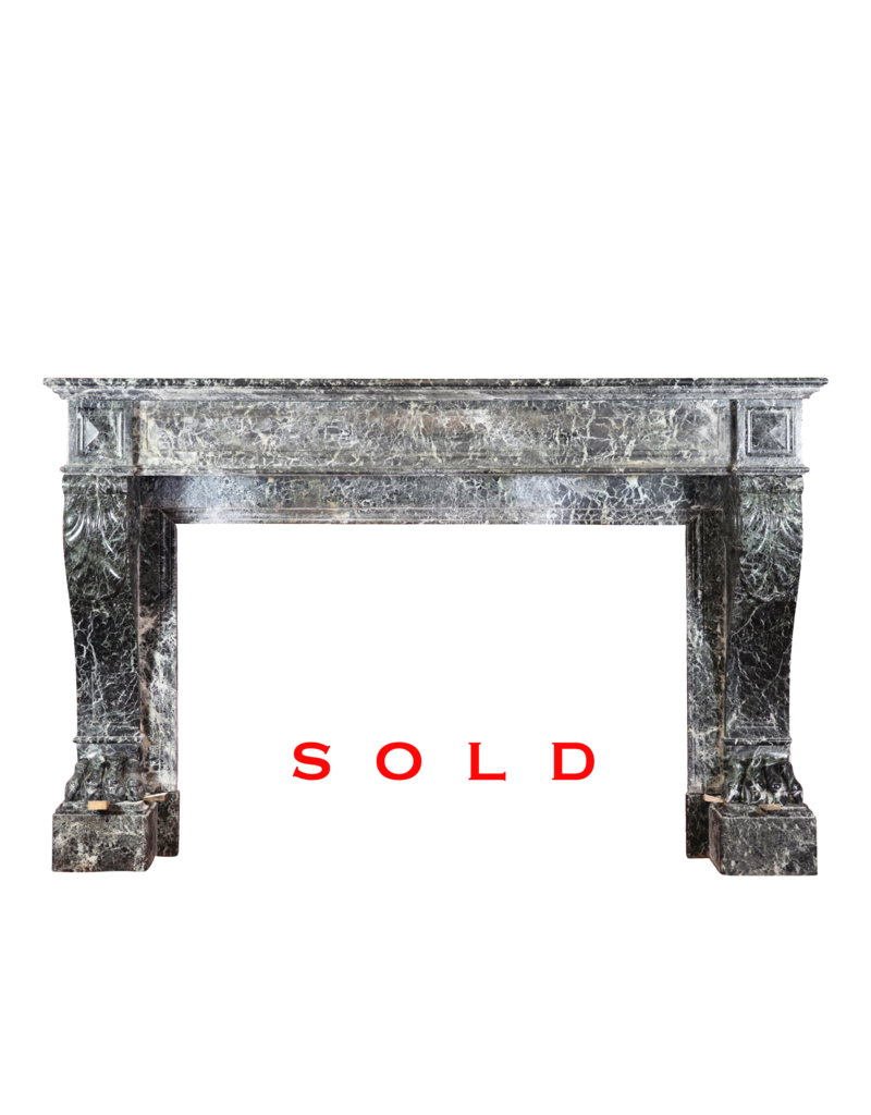 Cheminée Spéciale En Marbre Vert