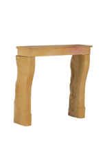 Maison Leon Van den Bogaert Chimenea Original Francesa Luis Felipe Del Siglo XIX En Piedra Caliza De Corton Bicolor – Borgoña