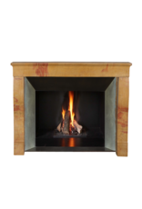 Maison Leon Van den Bogaert Cheminée Bicolore Originale - Beauté Naturelle Et Patine Intemporelle