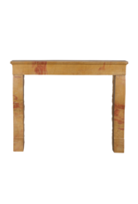 Maison Leon Van den Bogaert Original Bicolor Fireplace Surround Timeless Lines, Natural Beauty & Patina
