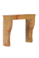 Maison Leon Van den Bogaert Original Bicolor Fireplace Surround Timeless Lines, Natural Beauty & Patina