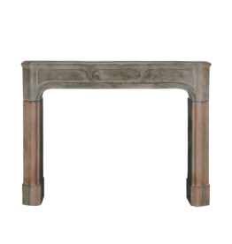 Maison Leon Van den Bogaert Rustic Timeless Stone Fireplace Mantel From France