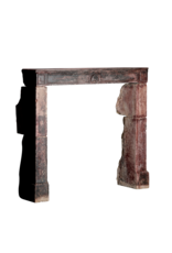 Maison Leon Van den Bogaert Chimenea Siglo XVI Con Capas De Pintura Originales - Dans son Jus - Chimenea De Castillo