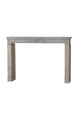Maison Leon Van den Bogaert Eclectic Modern-Historic Blend Interior – 18th Century French Stone Fireplace