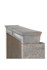 Maison Leon Van den Bogaert Eclectic Modern-Historic Blend Interior – 18th Century French Stone Fireplace
