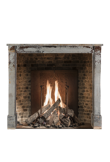Maison Leon Van den Bogaert 19th Century Louis XIII Limestone Fireplace | Original Patina | The Antique Fireplace Bank
