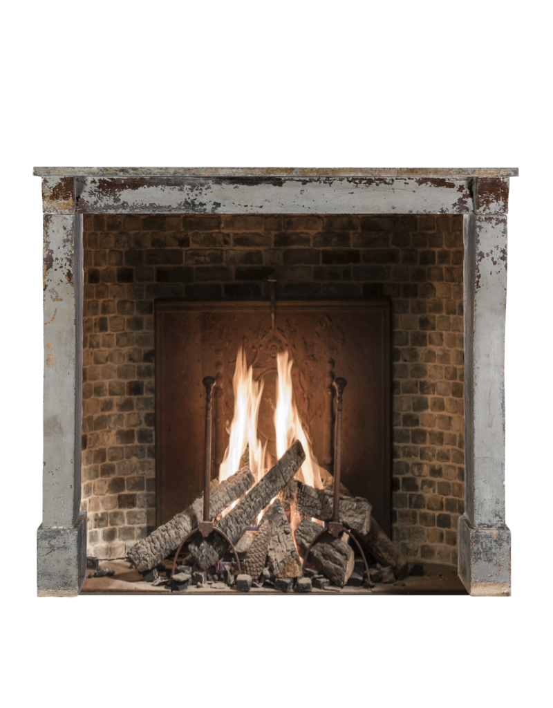 Maison Leon Van den Bogaert 19th Century Louis XIII Limestone Fireplace | Original Patina | The Antique Fireplace Bank