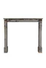 Maison Leon Van den Bogaert 19th Century Louis XIII Limestone Fireplace | Original Patina | The Antique Fireplace Bank