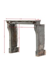 Maison Leon Van den Bogaert Louis-XIII-Kalksteinkamin aus dem 19. Jahrhundert | Originalpatina
