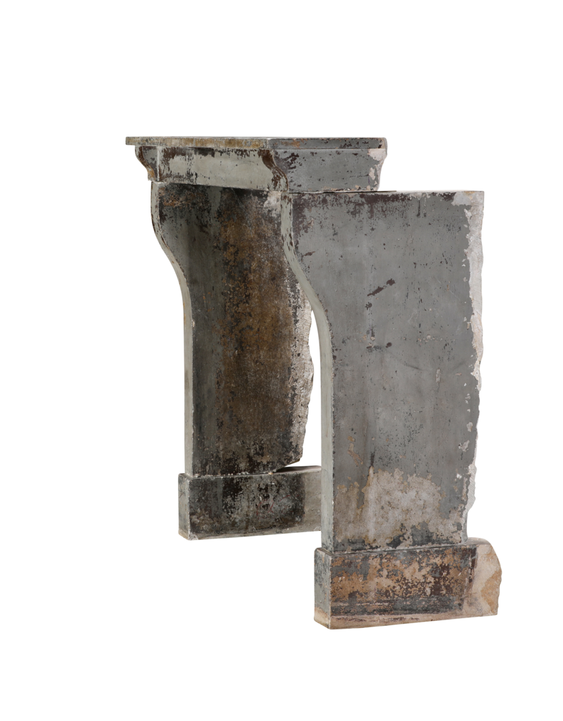Maison Leon Van den Bogaert 19th Century Louis XIII Limestone Fireplace | Original Patina | The Antique Fireplace Bank