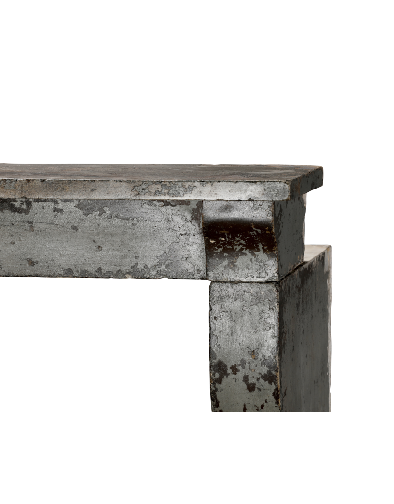 Maison Leon Van den Bogaert 19th Century Louis XIII Limestone Fireplace | Original Patina | The Antique Fireplace Bank