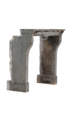 Maison Leon Van den Bogaert 19th Century Louis XIII Limestone Fireplace | Original Patina | The Antique Fireplace Bank