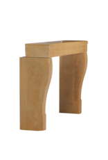 Maison Leon Van den Bogaert Authentic 19th Century French Style Fireplace Surround in Hard Burgundy Limestone – Rare Dimensions, Smooth Surface, Easy 3-Piece Installation