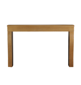 Maison Leon Van den Bogaert 19th Century French Burgundy Limestone Fireplace Surround – Timeless Antique Design
