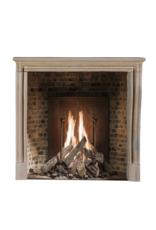 Maison Leon Van den Bogaert 19th Century French Louis XIV Style Petite Fireplace Surround in Burgundy Limestone – Rare Compact Dimensions