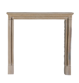 Maison Leon Van den Bogaert Cheminée Ancienne Louis XIV  Beige– Pierre de Bourgogne