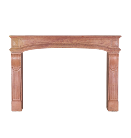 Maison Leon Van den Bogaert 18th-C Louis XIV Rose de Bourgogne Fireplace Mantel