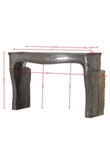 Maison Leon Van den Bogaert Zeldzame vroeg-18e-eeuwse Franse Schouw - Grijs Groen Canon De Fusil