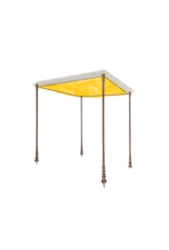 Maison Leon Van den Bogaert Conjunto de Cuatro Columnas Antiguas de Hierro Fundido Torsionado – Postes Decorativos para Cama con Dosel o Elementos Arquitectónicos