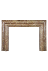 Cheminée Décorative Intemporelle En Marbre Bolection