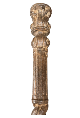 Maison Leon Van den Bogaert Set van Vier Antieke Gietijzeren Getorste Palen – Hemelbed & Decoratieve Kolommen