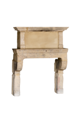 Original Del Siglo 17 Francés Antiguo Revestimiento En Piedra Caliza