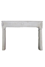 Classic French Limestone Fireplace Surround