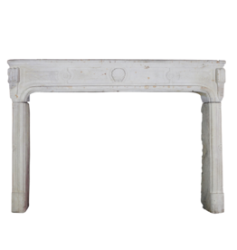 Classic French Limestone Fireplace Surround