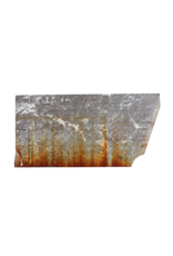 Maison Leon Van den Bogaert Large Antique Red and Grey Veined Marble Slab – Elegant Architectural Stone for Floors, Walls, and Decorative Design